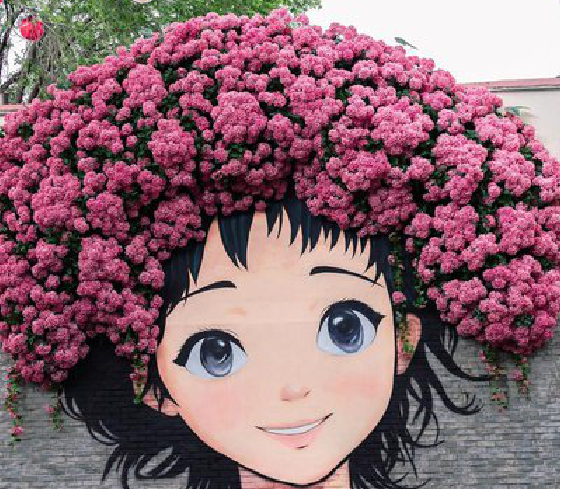 凤县墙体彩绘-网红墙打卡