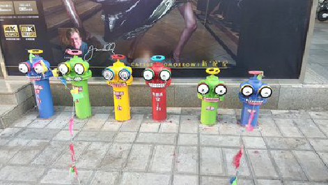 凤县商业区彩绘