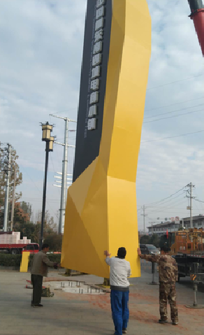 凤县标识标牌的安装方法。