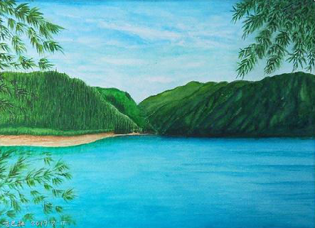 凤县在墙绘中，如何绘画绿水青山？